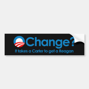 Anti-Obama - det tar en Carter för att få en Bildekal