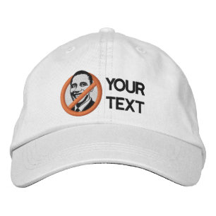 Anti-Obama Embroiderad Hat Broderad Keps