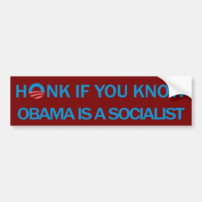 Anti Obama för snattrande bildekal (Framsidan)