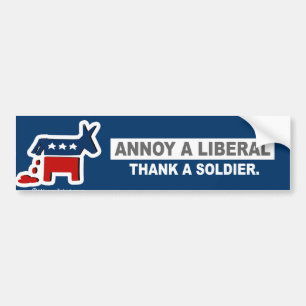 ANTI-OBAMA-, FÖRARGA EN LIBERAL PERSON. TACKA EN BILDEKAL