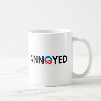 Anti-Obama - förargad svart Kaffemugg
