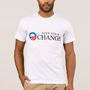 Anti-Obama - håll din ändringssvart Tee Shirt