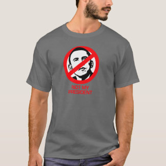Anti-Obama - inte min president T Shirt