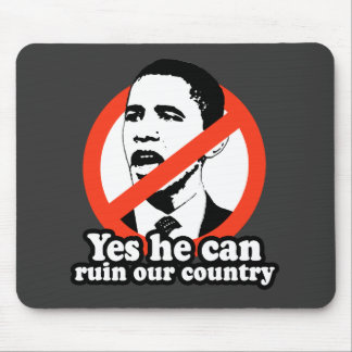 ANTI-OBAMA/JA KAN HAN FÖRDÄRVA VÅRT LAND MUSMATTA
