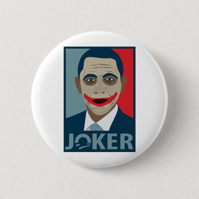 Anti-Obama Joker Knapp (Framsida)
