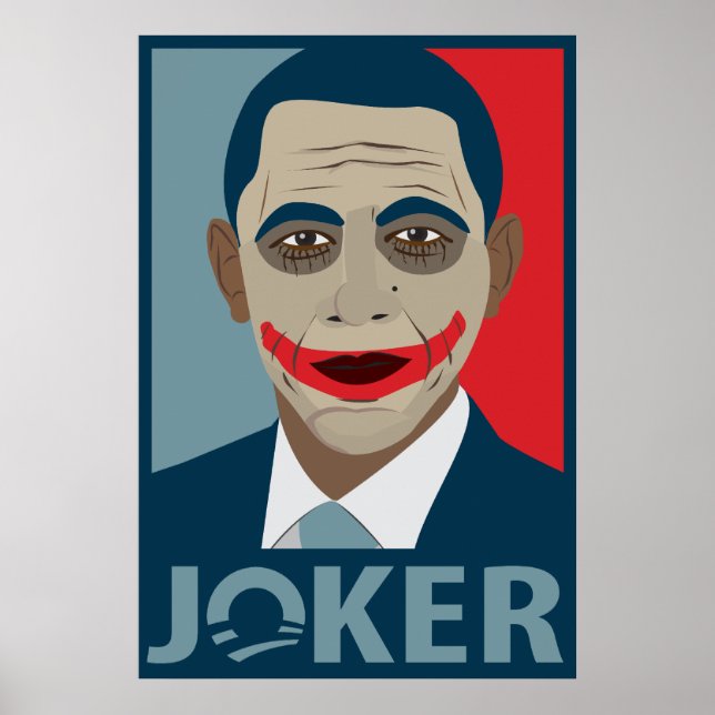 Anti-Obama Joker Poster (Framsidan)