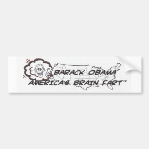 Anti Obama-klistermärke Bildekal