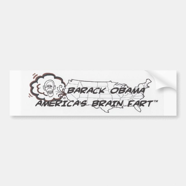 Anti Obama-klistermärke Bildekal (Framsidan)