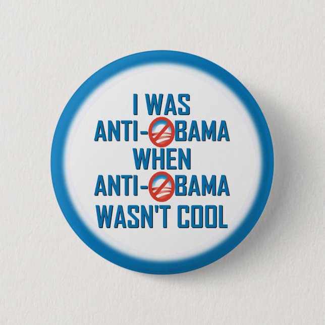 Anti Obama Knapp (Framsida)