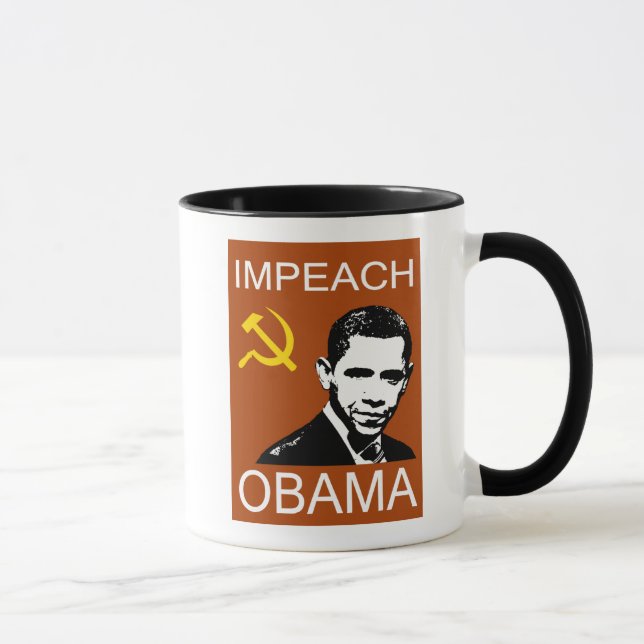 Anti Obama kommunistisk mugg (Höger)