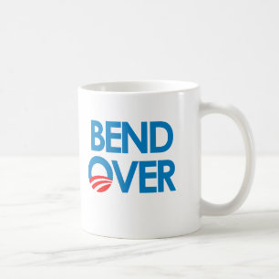 Anti-Obama - krökning över nolla Kaffemugg