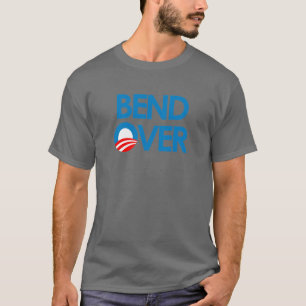 Anti-Obama - krökning över T-shirt