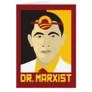 Anti-Obama: Marxistisk doktor Hälsningskort