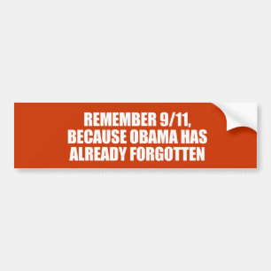 ANTI-OBAMA-, MINNS 911, DÄRFÖR ATT OBAMA HAR BILDEKAL