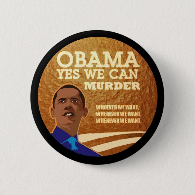 Anti-Obama mord INc. Knapp (Framsida)