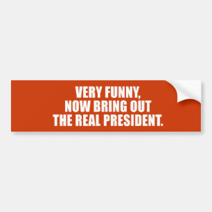 ANTI-OBAMA-, mycket roligt, komma med nu ut det Bildekal