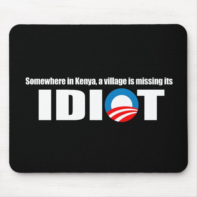 Anti-Obama - någonstans i Kenya är en by missien Musmatta (Framsidan)