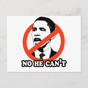 ANTI-OBAMA/NEJ HAN KAN INTE SKJUTA VYKORT