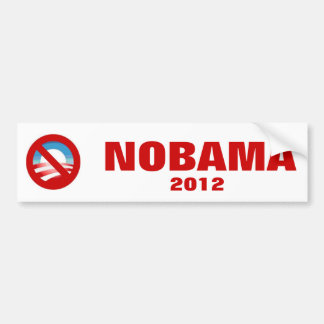 Anti Obama - NOBAMA Bildekal