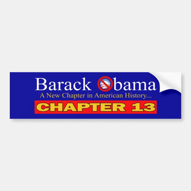 Anti-Obama - ny kapitel… konkurs Bildekal (Framsidan)