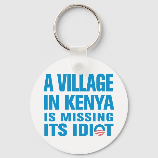 Anti Obama Nyckelring (Framsida)