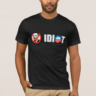 Anti-Obama - Obama är en idiot T-shirt