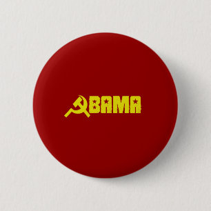 Anti-Obama - Obama är en kommunist Knapp