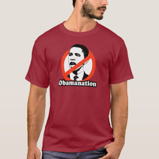 ANTI--OBAMA/OBAMANATION-T-TRÖJA T-SHIRT