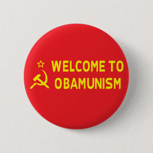 Anti Obama Obamunism knäppas Knapp