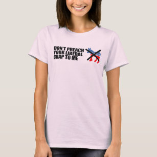 Anti-Obama - PREDIKA INTE DIN FRISINNADE SKIT T-shirt