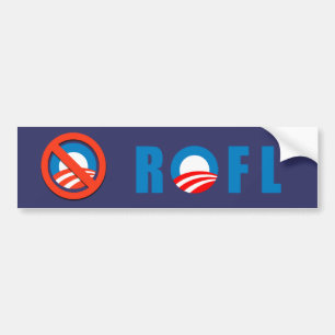 Anti-Obama - ROFL Bildekal