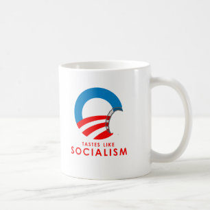 Anti-Obama - smaker gillar SocialismT-TRÖJA Kaffemugg