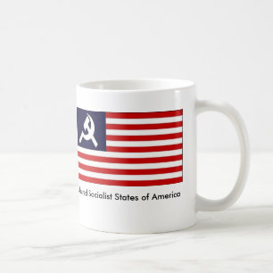 Anti Obama socialistisk USA mugg