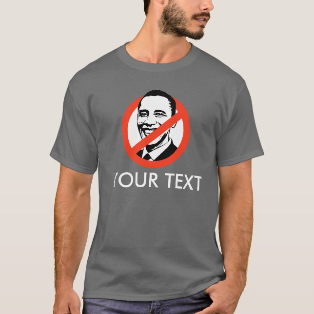 ANTI-OBAMA T-SHIRT (Framsida)