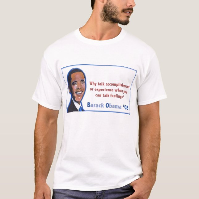Anti-Obama t-skjorta Tee (Framsida)