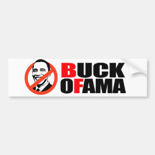 Anti-Obama T-tröja - bock Ofama Bildekal