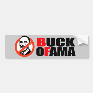 Anti-Obama T-tröja - bock Ofama Bildekal