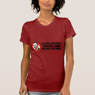 Anti-Obama T-tröja - du håller ändringen T-shirt