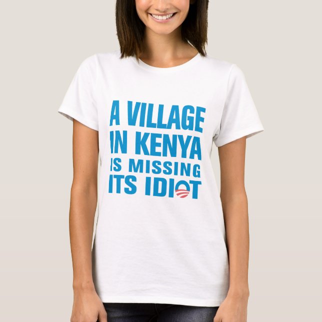 Anti Obama Tee Shirt (Framsida)