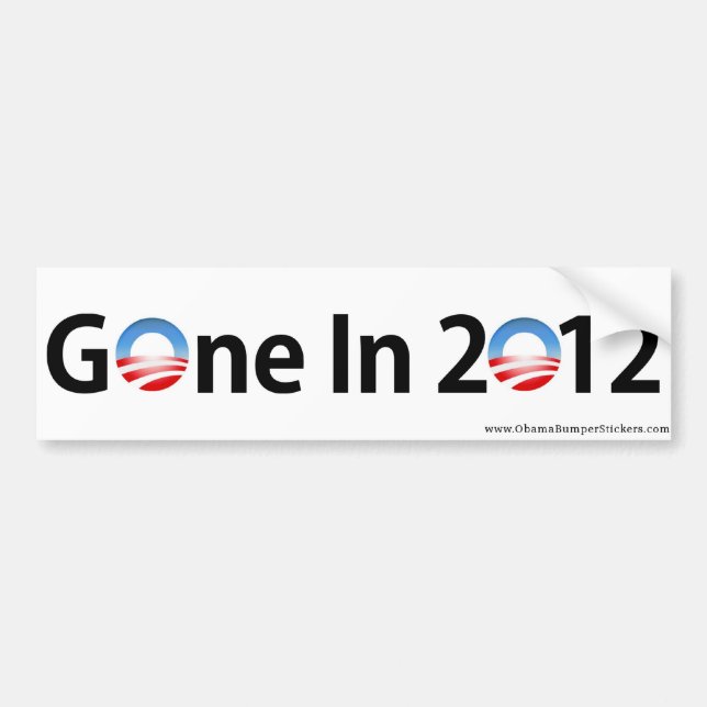 Anti-Obama "väck i 2012 ", Bildekal (Framsidan)