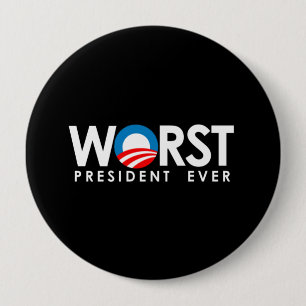 Anti-Obama - värst för president vit någonsin Knapp