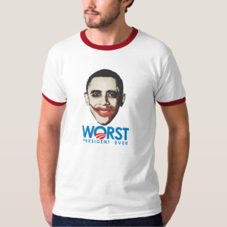 Anti-Obama - värst president någonsin T Shirt