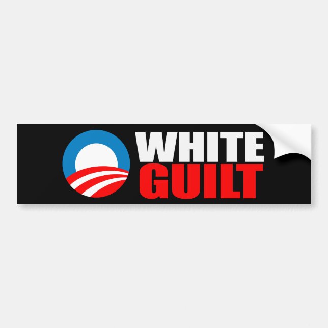 Anti-Obama - VITSKULDbildekal Bildekal (Framsidan)