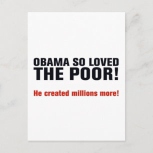 Anti Obama Vykort