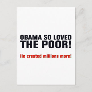 Anti Obama Vykort