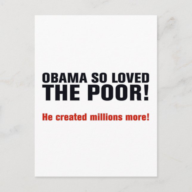 Anti Obama Vykort (Framsida)