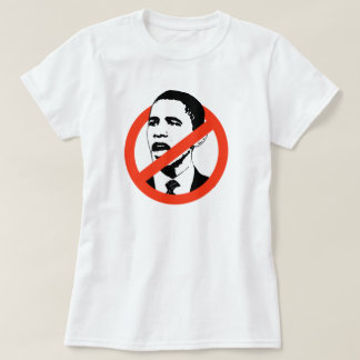 ANTI--OBAMAKVINNA T-TRÖJA TEE SHIRT