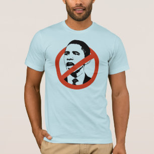 ANTI--OBAMAMANAR T-TRÖJA TEE