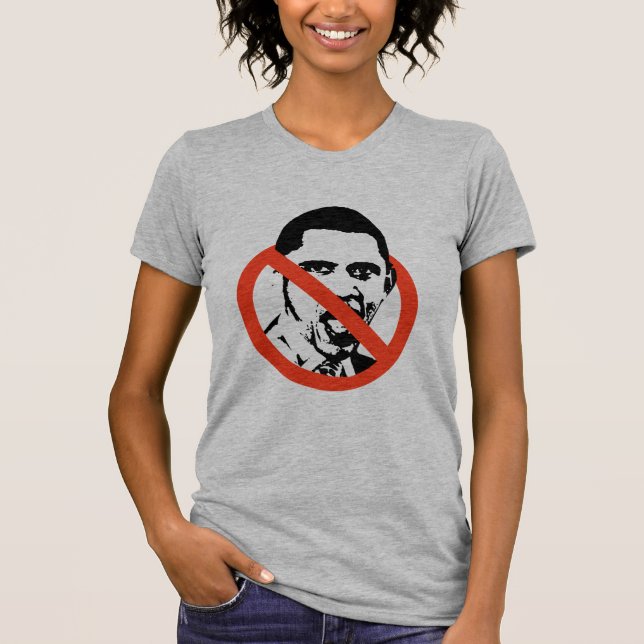 ANTI--OBAMAT-TRÖJA T SHIRT (Framsida)