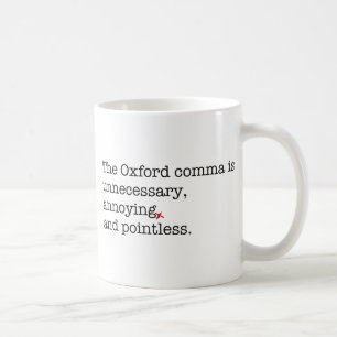 Anti-Oxford komma Kaffemugg
